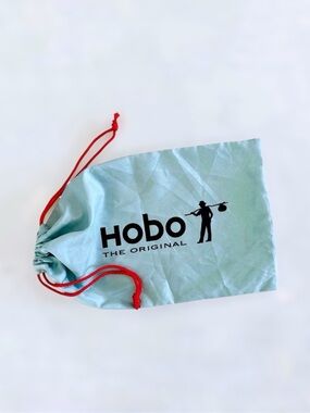 HOBO Small Teal Logo Drawstring Dust Bag (Wallet Size)